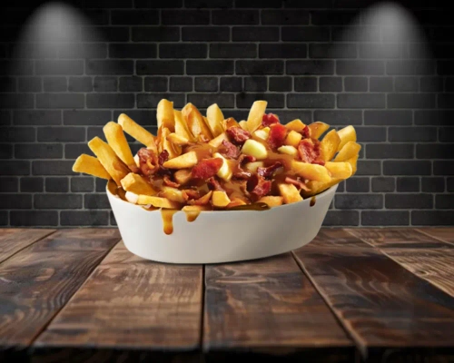 Frites cheddar Bacon