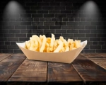 Moyenne barquette de frites